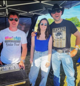 Fram Gala Fest 2022 with the hugely talented Pop Country singer songwriter Breeze Redwine & Sound Engineer Genius Steve Calver